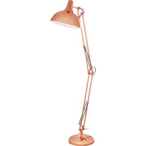 EGLO Borgillio - Vloerlamp - 1 Lichts - Koperkleurig