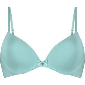 Hunkemöller Dames Lingerie Voorgevormde beugel bh Plunge - Blauw - maat B75