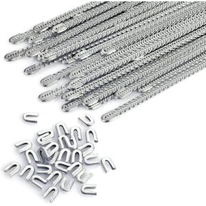 JGS Premium - Stalen Baleinen 6 mm x 24 cm - 30 stuks - Voor Het Maken Van Korsetten - Voorgesneden Corset Boning - Stalen Baleinenpunten