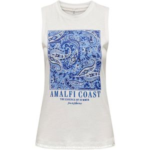 ONLY - ONLSIRI LIFE REG S/L AOP TOP BOX JRS - Meisjes - Tank tops