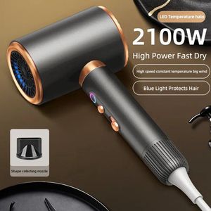 Witte Luxe Ionen Haardroger 2100W | Snel & Constante Temperatuur