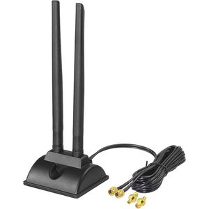 4G LTE Antenne MIMO met Magnetische Basis - 6dBi SMA TS9 voor Draadloze Routers en Modems