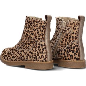 Apples & Pears B0010416 Enkellaarsjes - Enkelboots met rits - Meisjes - Beige - Maat 28