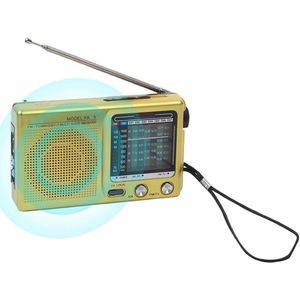 Draagbare AM FM-radio voor buiten en noodgevallen - Compacte ontvanger voor kamperen en crisissituaties