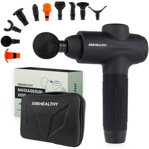 2BEHEALTHY Massage Gun Professioneel XG10 - Incl. 10 Opzetstukken - Massage Pistool - Massage Apparaat - Massagegun - Spier Massage - Spieren & Gewrichten