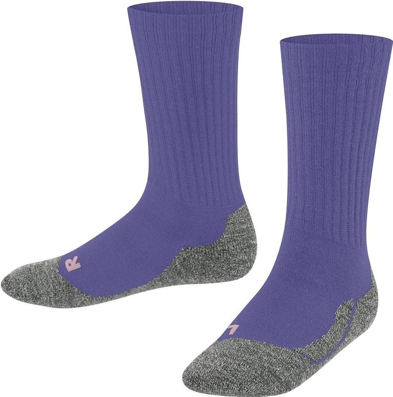 FALKE - Kids Active - Sokken - Purper - Dik Ademend Wol