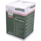 Klinion - Non Woven Gaaskompres - 4-laags - 7,5 x 7,5 cm - 100 Stuks