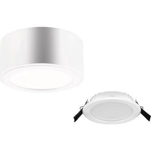 OPPLE DORIS - Plafonnière - Inbouwspot - LED - Rond  -  8W - Mat wit
