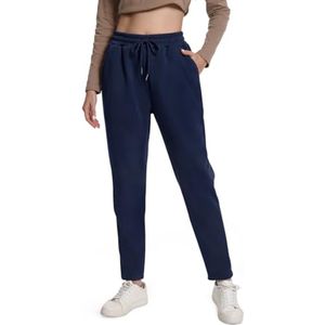 Dames Sherpa Gevoerde Joggingbroek met Zakken - Warm en Comfortabel voor Casual en Sport