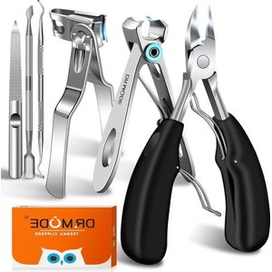 WNHB® Teennageltang Set - Nagelknipper voor Dikke en Ingegroeide Nagels - Super Scherpe Nagelschaar en Vijl - Voor Voeten en Handen