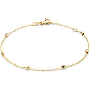 Blush 2224YGO - Dames - 14 karaat goud - Armband - Goud - 19 CM