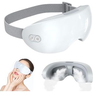 Stoomoogmasker - Stoomoogmasker met warmte- en koudetherapie - Verstelbaar oogmassage masker - Verbeterde stoomtechnologie voor ontspanning en huidverzorging - Inclusief warme en koude stoomfuncties