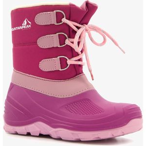 Mountain Peak gevoerde kinder snowboots roze - Maat 28/29 - Moonboots