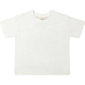 Samuel - jongens t-shirt met print - wit - maat 80