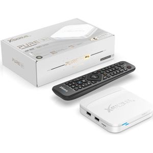 Xsarius Pure 3+ Streaming Box 4K UHD - White
