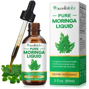 Moringa druppels | uithoudingsvermogen | 800mg | Energie | Goed voor Huid en haar | Immuunsysteem |