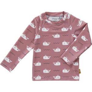 Fresk UV Top Lange Mouw – 62/68 – Zwemkleding voor kinderen – Quick Dry – UPF 50 – Zwemshirt Kids - Whale Ash Rose