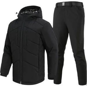 Bovista Skipak - SkiBroek - Skijas - Ski Suit - Wintersport - Heren - 2-Delig - Zwart - Warm - Maat M