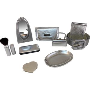 Dames cadeaupakket Zilver (ook in Goud) in cadeau verpakking, sinterklaas, kerst, verjaardag, moederdag, valentijn beauty set, gift, kerstcadeau