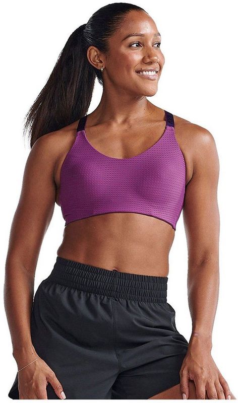 2XU - Perform Perforated - Sportbeha - Wood Violet / Acai