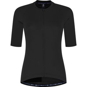Rogelli Essential II Fietsshirt Dames - Korte Mouwen - Wielrenshirt - Zwart - Maat L