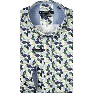 Giordano casual overhemd groen