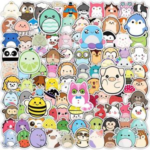 Grappige dierenstickerset - 110 stuks waterdichte stickers voor kinderen en tieners - waterfles, laptop, koffer, skateboard, mobiele telefoon, gitaar, bagage .