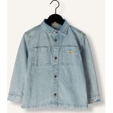 Daily 7 - Blouse 920201 - Blauw - Denim Shirt Backprint