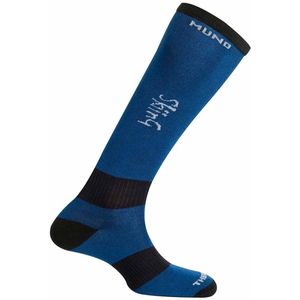 Mund Socks Skiing Thermolite Sokken Blauw,Zwart EU 46-49 Man