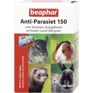 Beaphar Anti-Parasiet 150 Knaagdier 4 pipetten