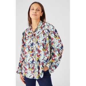 Damart - Blouse in zuivere viscose, Lenzing(TM) EcoVero(TM) - Dames - Blauw - 38