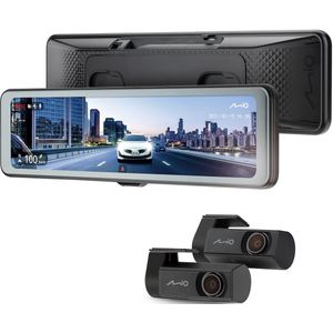 Mio - MiVue R860WD - Dashcam - 2.5K HDR - Wi-Fi - GPS - Achterruitcamera - Flitspaal- en Trajectcontrole-waarschuwingen