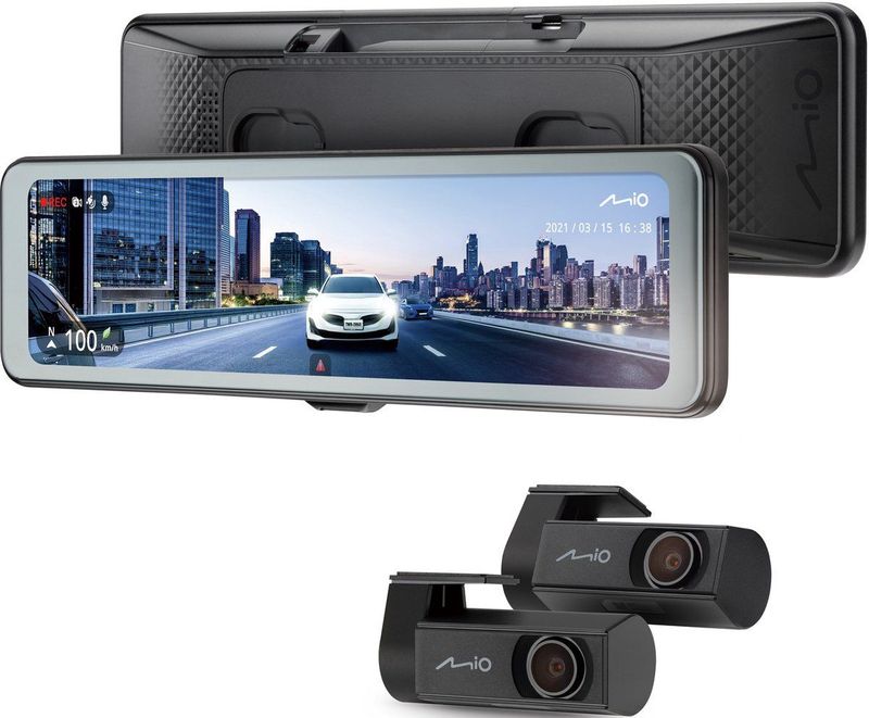 Mio - MiVue R860WD - Dashcam - 2.5K HDR - Wi-Fi - GPS - Achterruitcamera - Flitspaal- en Trajectcontrole-waarschuwingen