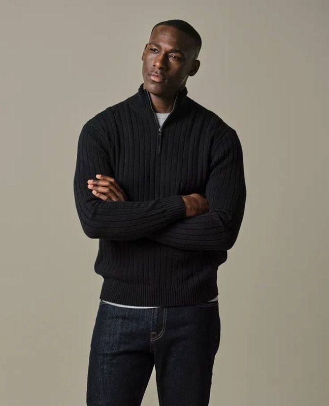 Profuomo - PPWJ30019E - Pullover - Donker Blauw