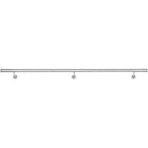 Geprefabriceerde leuning, stalen buis, thermisch verzinkt, buis-Ø 42 mm, lengte 800 - 2000 mm