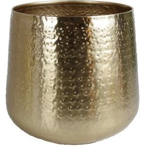 Gina Da - Karakter - bloempot - Goudkleurig - Rond Ø20cm