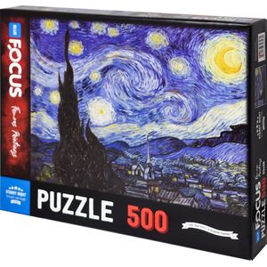 Puzzel - Sterrennacht - van Gogh - 500 stukjes