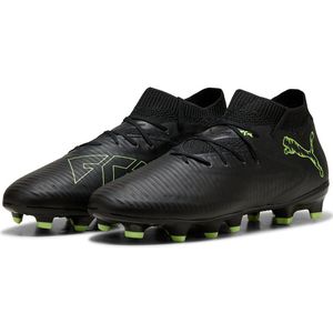 PUMA Future 8 PRO FG/AG JR voetbalschoen, zwart-Fizzy lichtgroen terrein, 11 UK, Puma Zwart Bruisend Lichtgroen Terrein, 29 EU