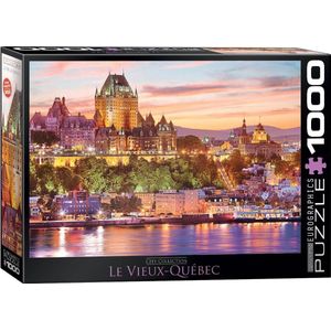 Eurographics puzzel Le Vieux Quebec - 1000 stukjes