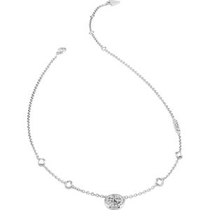 GUESS halsketting Dreaming Guess Necklace Rhodium zilverkleurig