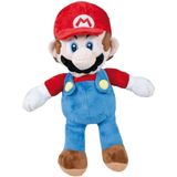 Play By Play Knuffel Mario 30 Cm Polyester Blauw/rood