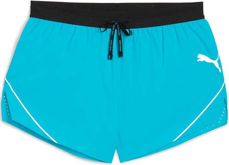 PUMA RACEDAY ULTRAWEAVE short met split voor Heren, Blauw, Maat S