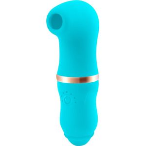 Cupitoys® Luchtdruk vibrator - 12,8cm - Blauw - 7 standen - Vibrators voor vrouwen en mannen - Sex toys voor vrouwen en mannen