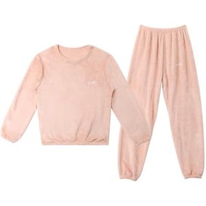 Warme Winter Pyjama Set voor Kinderen met Lange Mouwen van Zachte Fleece