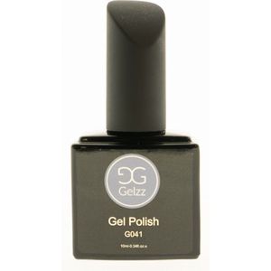 Gelzz Gellak - Gel Nagellak - kleur Silver Fox G041 - Grijs - Semitransparante kleur - 10ml - Vegan