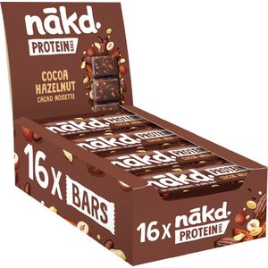 Nakd Protein Bar - Proteine Reep - Eiwitreep - Eiwitrepen - Cocoa Hazelnoot Protein - 720 gram (16 repen)