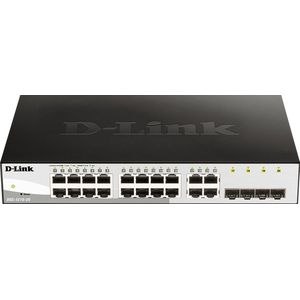 D-Link 16-port Gigabit Smart+ incl. 4 SFP Switch