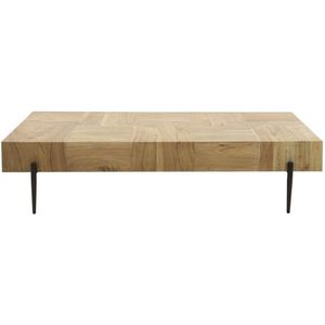 Dimehouse Salontafel Daantje 150 x 60 x 35 cm - 150 x 60 x 35 cm - Hout - Industrieel - Rechthoek