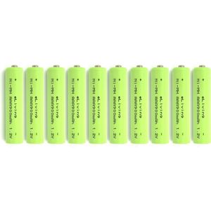 eLiving - Oplaadbare AAA batterijen. 900mAh. 10 stuks