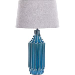 ABAVA - Tafellamp - Blauw - Keramiek